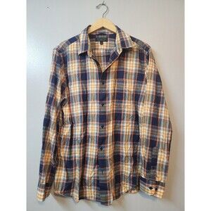 Banana Republic Button Down Lightweight Flannel Shirt Size Large